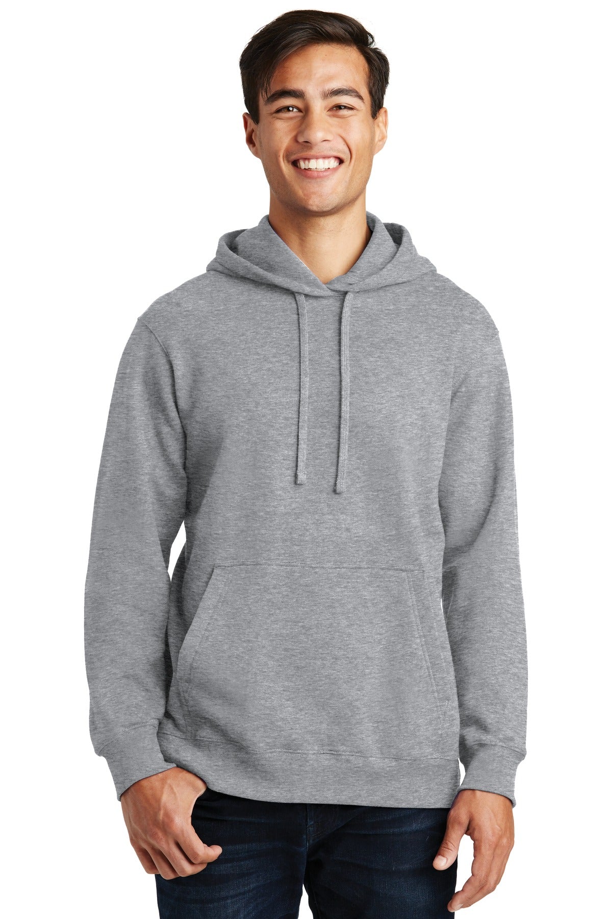 Port & Company® Fan Favorite Fleece Pullover Hooded Sweatshirt. PC850H [Athletic Heather] - DFW Impression