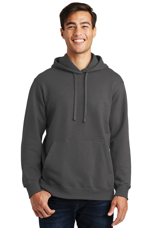 Port & Company® Fan Favorite Fleece Pullover Hooded Sweatshirt. PC850H [Charcoal] - DFW Impression