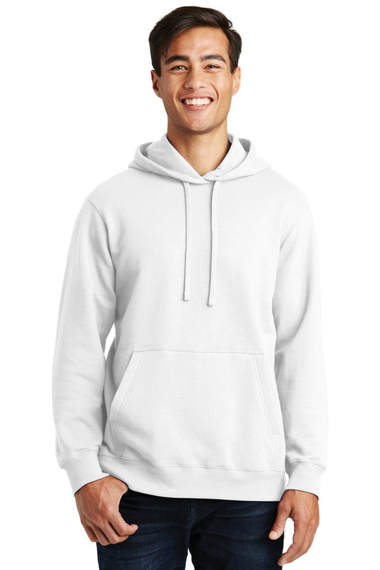 Port & Company® Fan Favorite Fleece Pullover Hooded Sweatshirt. PC850H [White] - DFW Impression