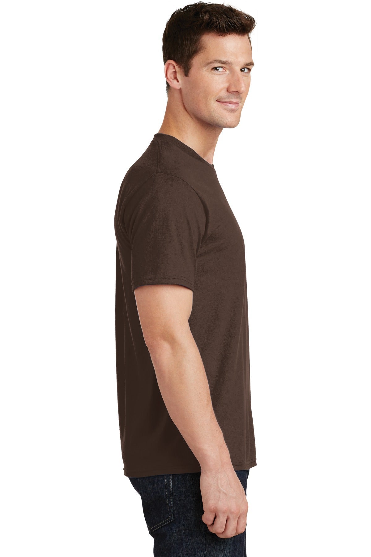 Port & Company® Fan Favorite Tee. PC450 [Dark Chocolate Brown] - DFW Impression