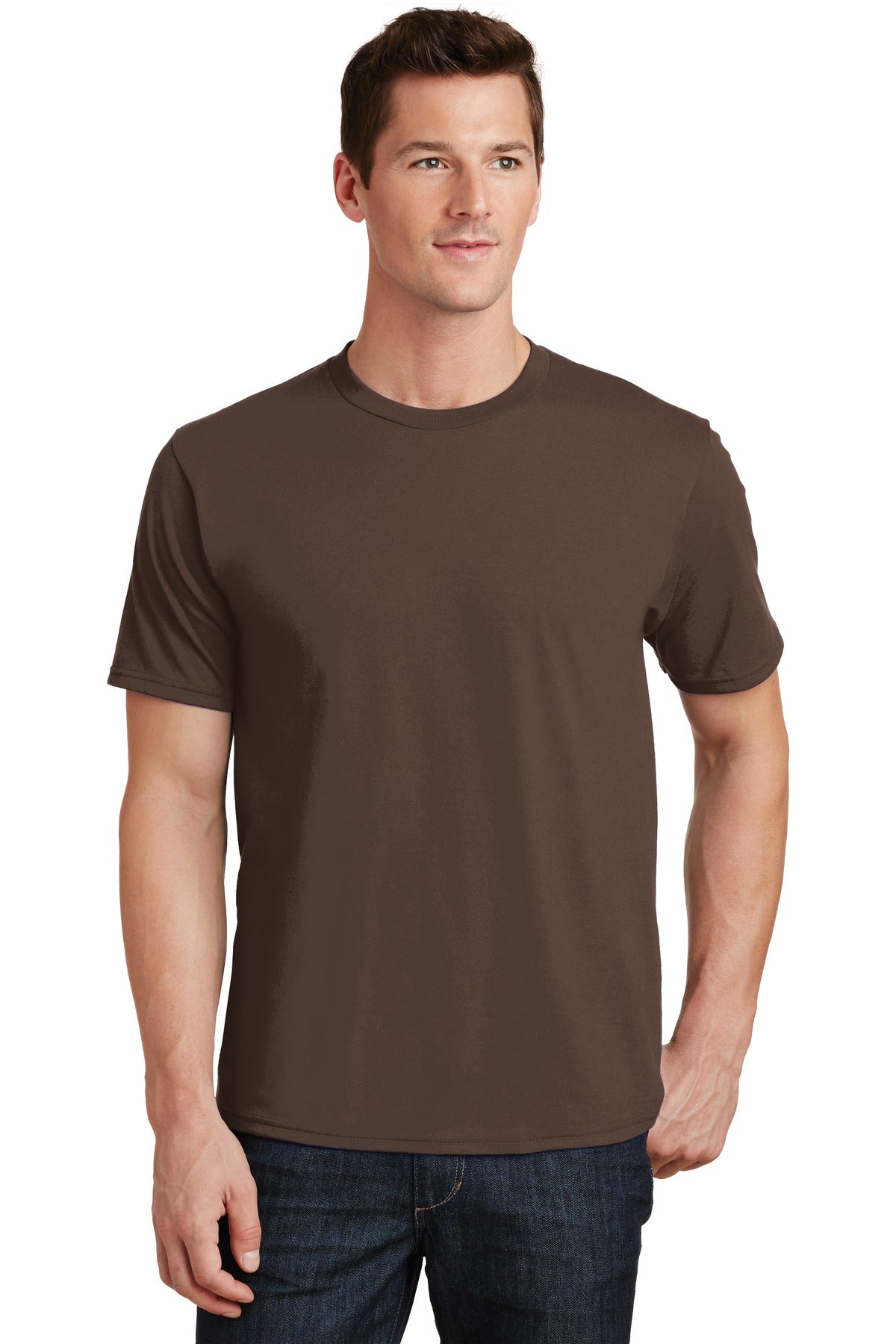 Port & Company® Fan Favorite Tee. PC450 [Dark Chocolate Brown] - DFW Impression