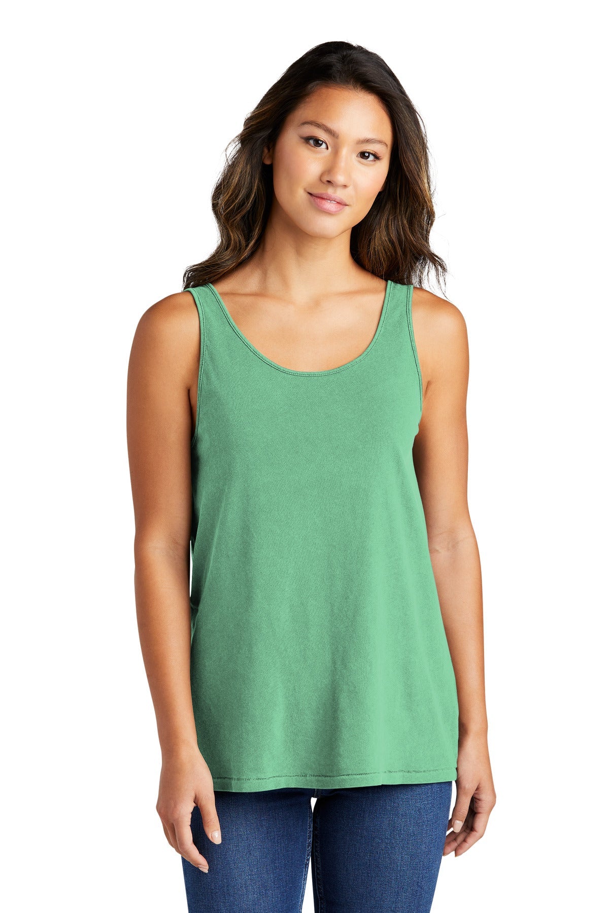 Port & Company® Ladies Beach Wash® Garment-Dyed Tank LPC099TT - DFW Impression