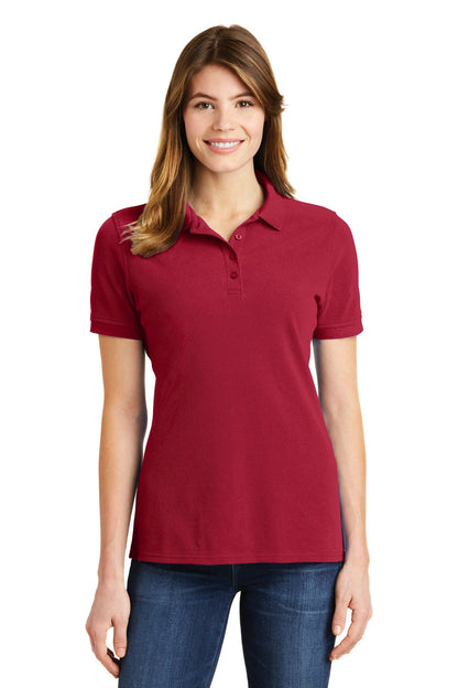 Port & Company® Ladies Combed Ring Spun Pique Polo. LKP1500 - DFW Impression