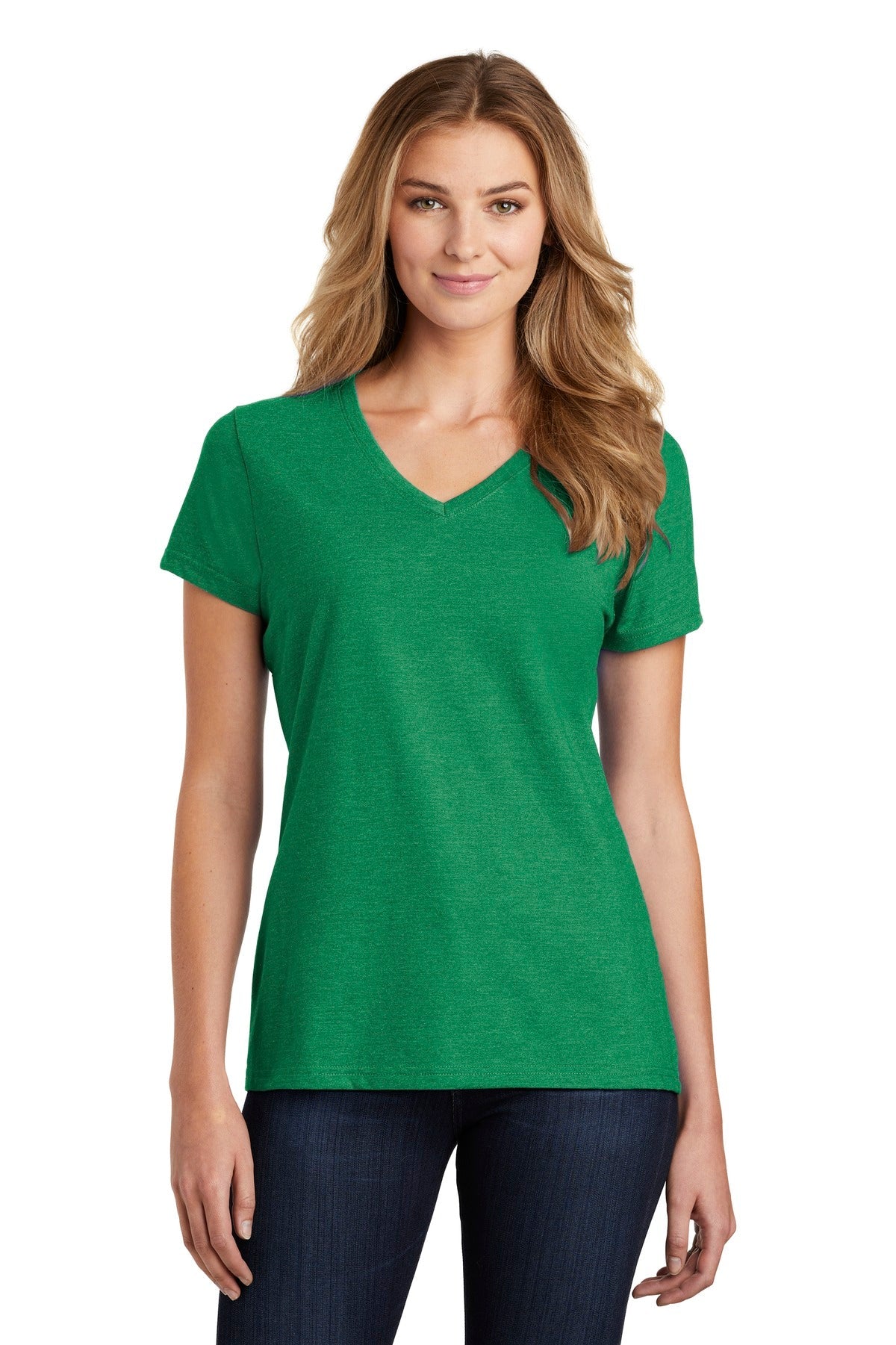 Port & Company ® Ladies Fan Favorite ™ Blend V-Neck Tee. LPC455V - DFW Impression