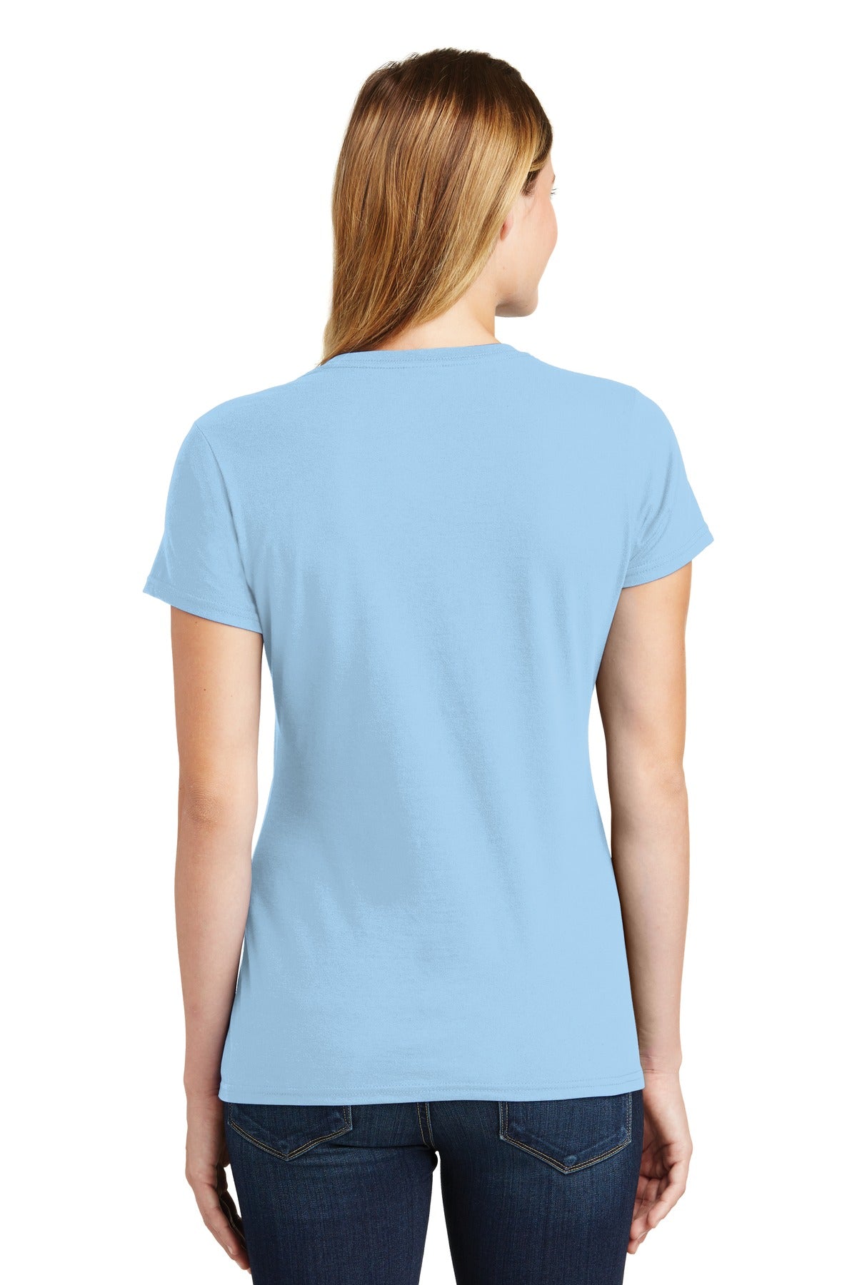 Port & Company® Ladies Fan Favorite Tee. LPC450 [Light Blue] - DFW Impression