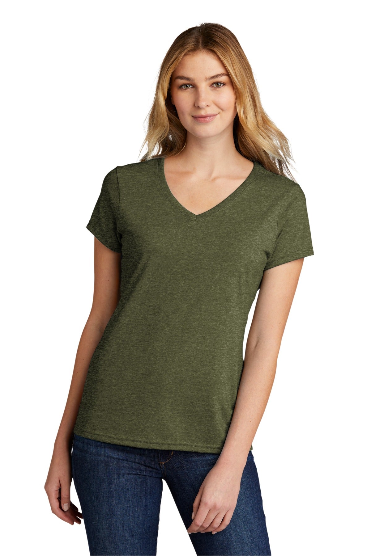 Port & Company ® Ladies Tri-Blend V-Neck Tee. LPC330V - DFW Impression