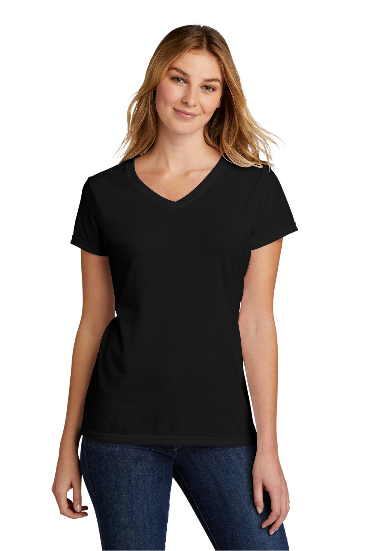 Port & Company ® Ladies Tri-Blend V-Neck Tee. LPC330V - DFW Impression