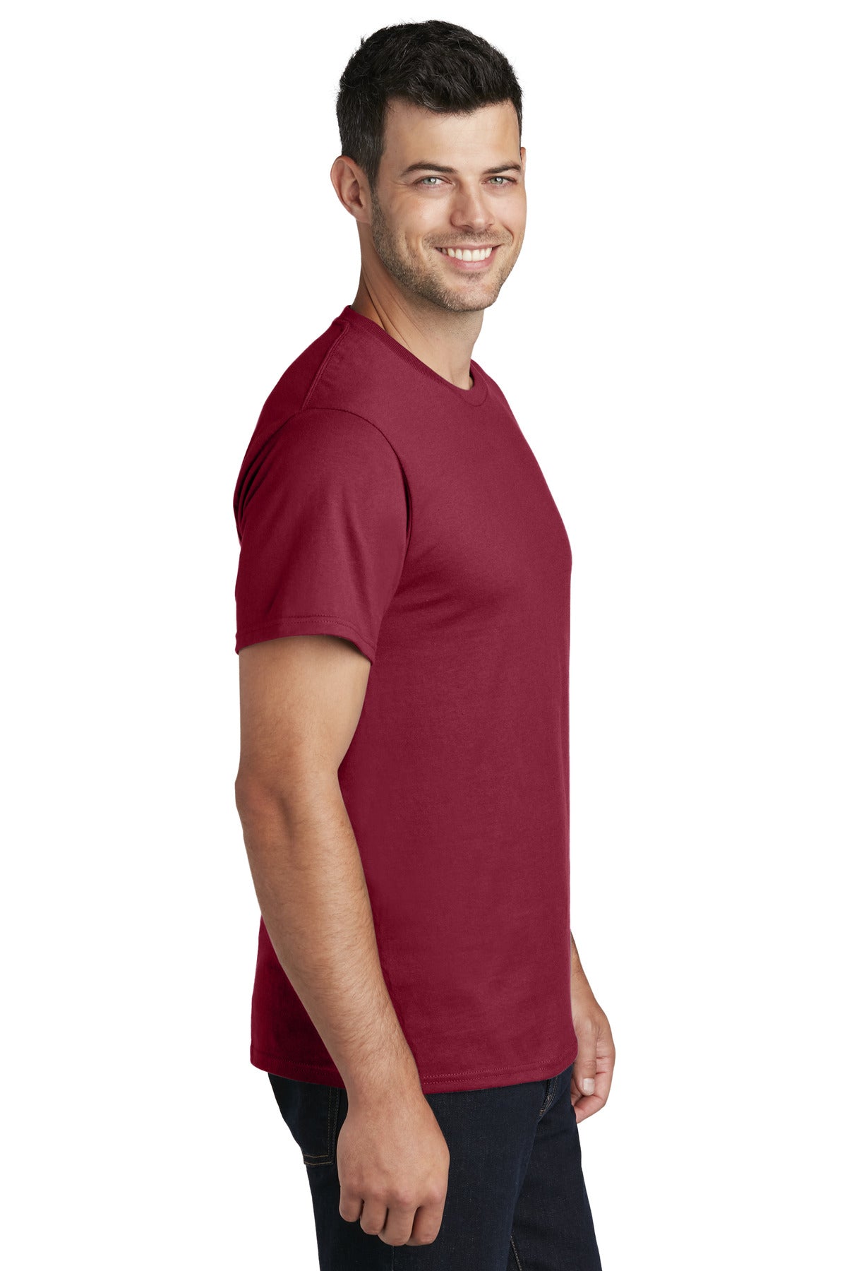 Port & Company® - Ring Spun Cotton Tee. PC150 [Cardinal] - DFW Impression