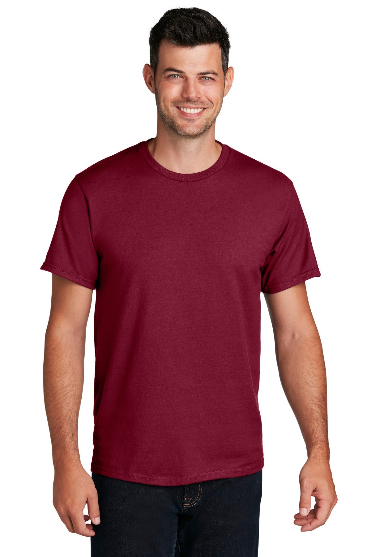 Port & Company® - Ring Spun Cotton Tee. PC150 [Cardinal] - DFW Impression