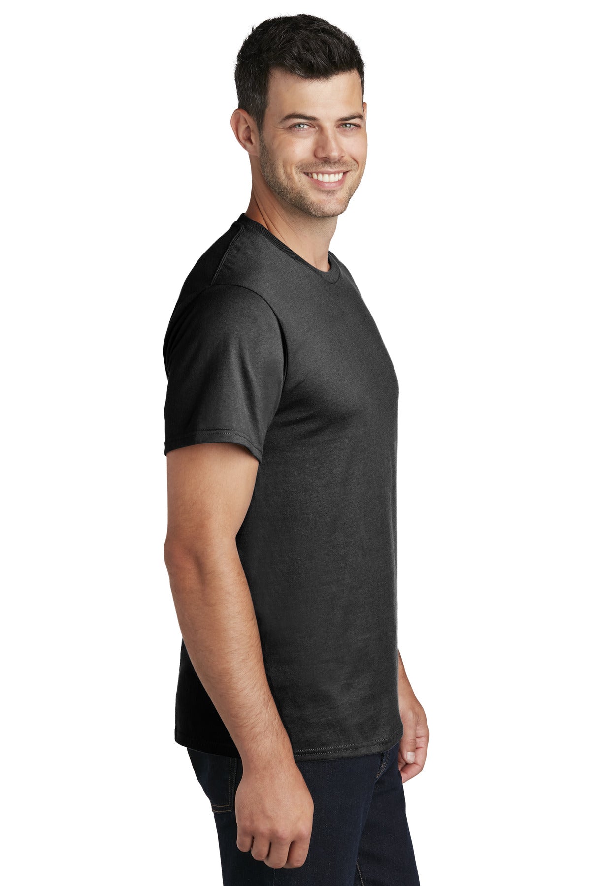 Port & Company® - Ring Spun Cotton Tee. PC150 [Jet Black] - DFW Impression