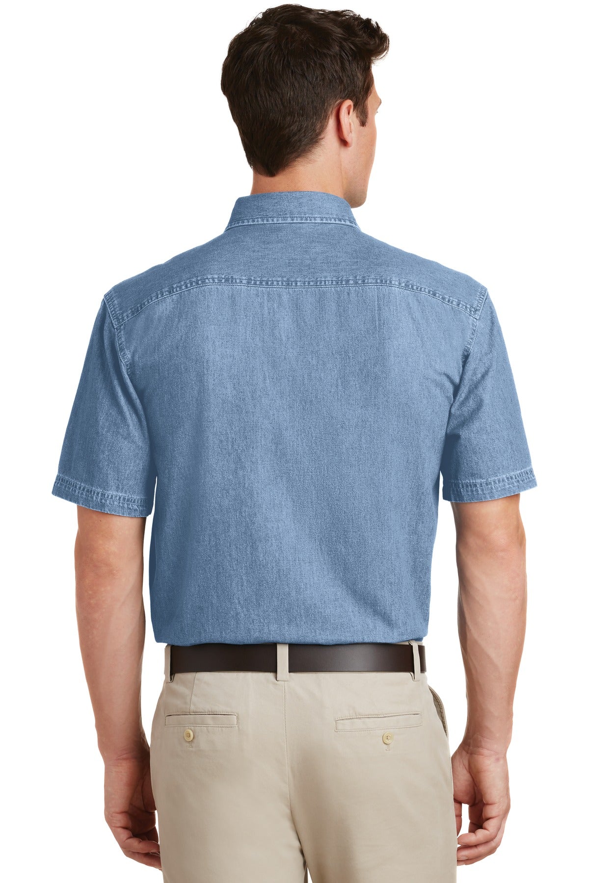 Port & Company® - Short Sleeve Value Denim Shirt. SP11 - DFW Impression