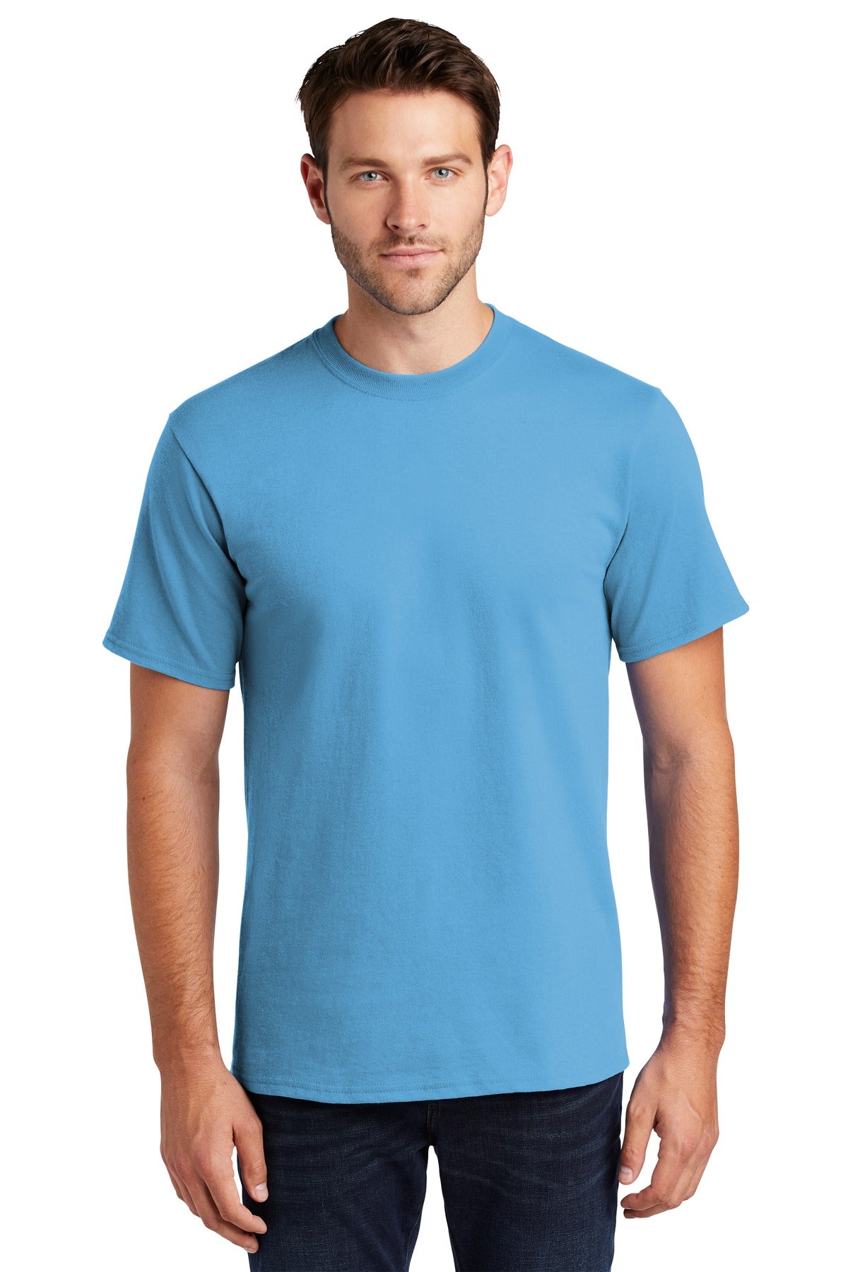 Port & Company® - Tall Essential Tee. PC61T [Aquatic Blue] - DFW Impression