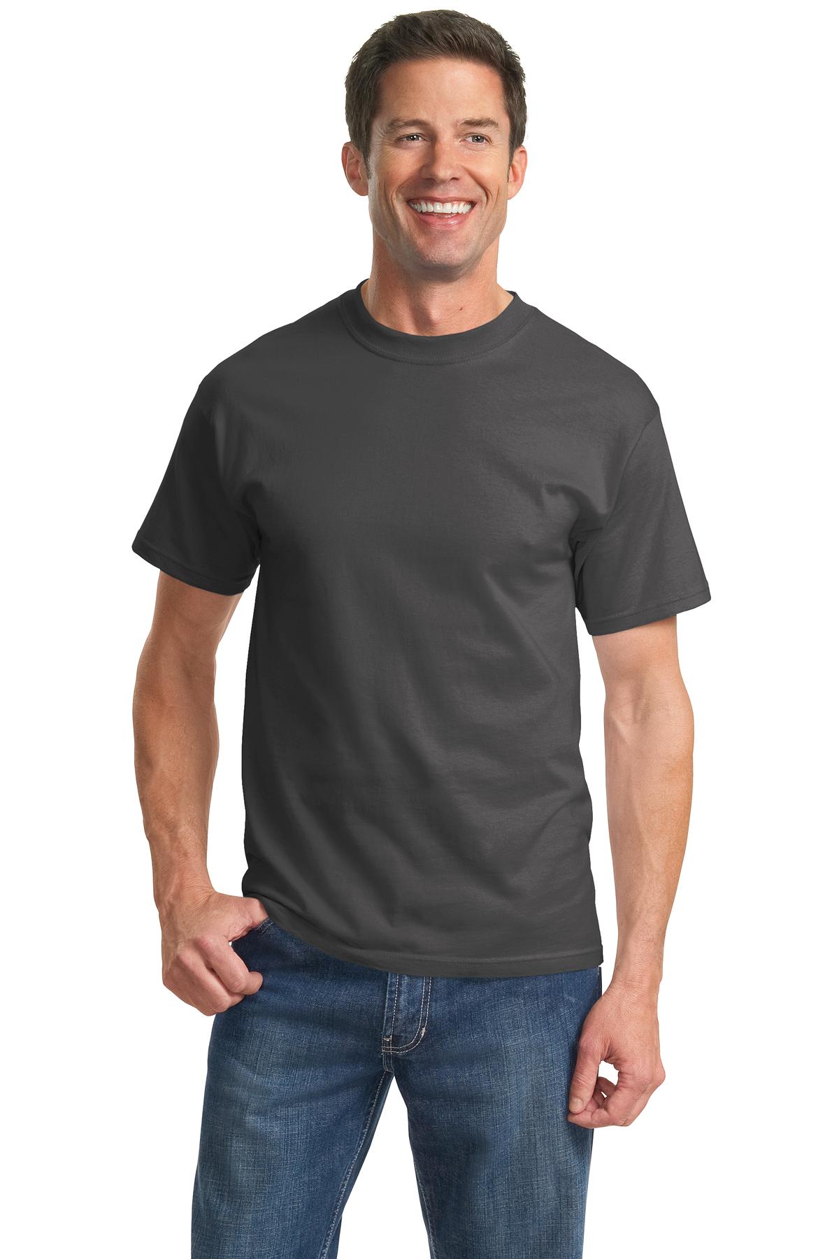 Port & Company® - Tall Essential Tee. PC61T [Charcoal] - DFW Impression