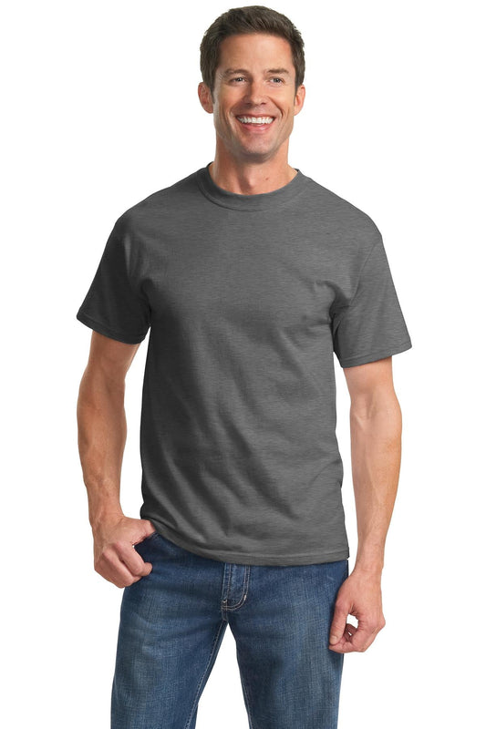 Port & Company® - Tall Essential Tee. PC61T [Dark Heather Grey] - DFW Impression