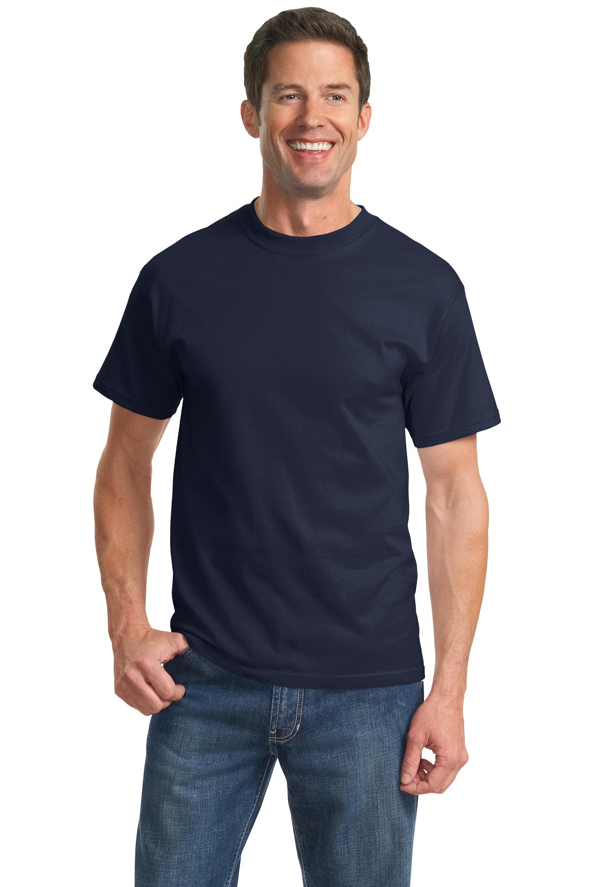 Port & Company® - Tall Essential Tee. PC61T [Deep Navy] - DFW Impression