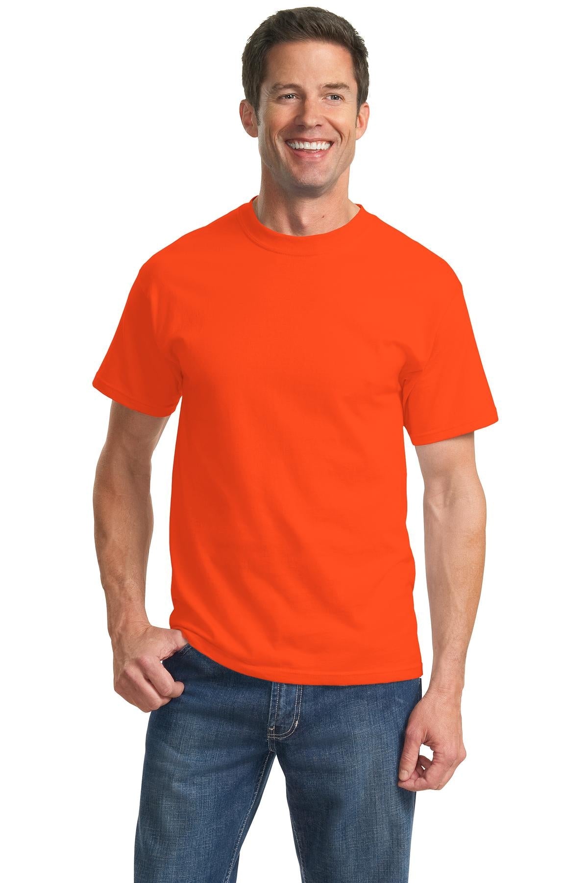 Port & Company® - Tall Essential Tee. PC61T [Orange] - DFW Impression