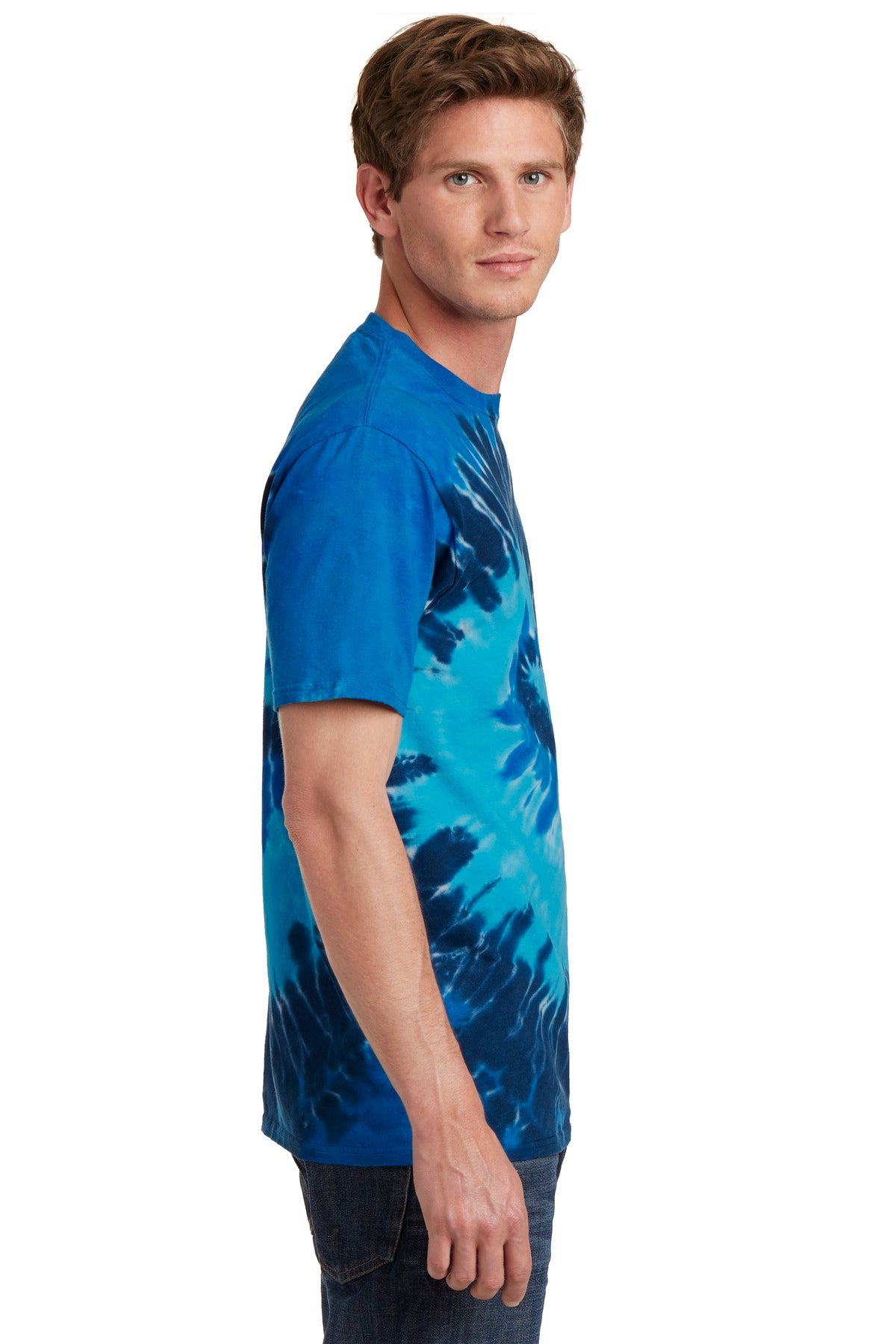 Port & Company® - Tie-Dye Tee. PC147 [Ocean Rainbow] - DFW Impression