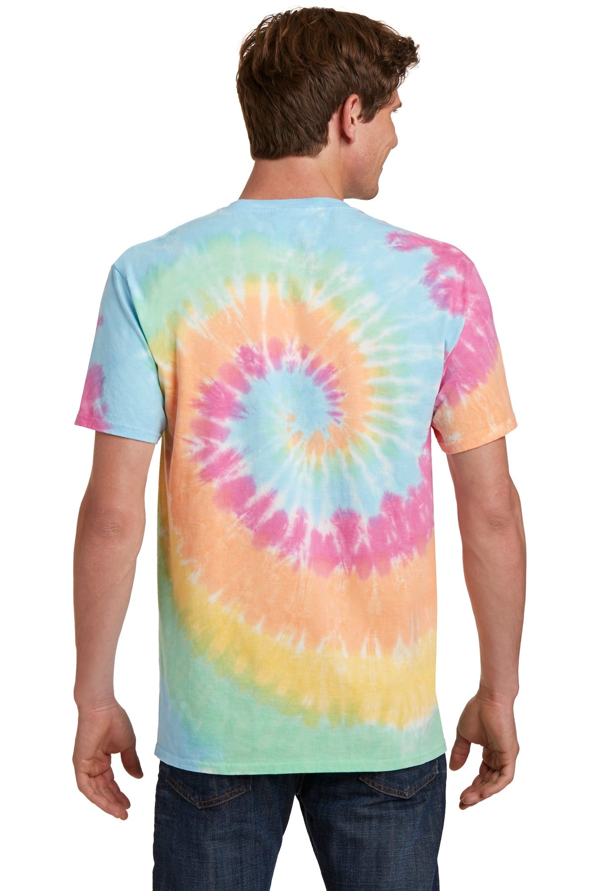 Port & Company® - Tie-Dye Tee. PC147 [Pastel Rainbow] - DFW Impression