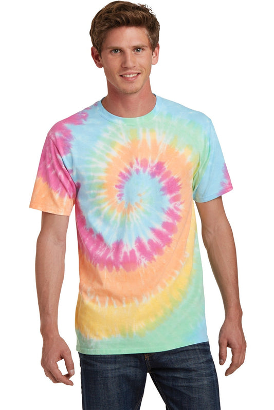 Port & Company® - Tie-Dye Tee. PC147 [Pastel Rainbow] - DFW Impression