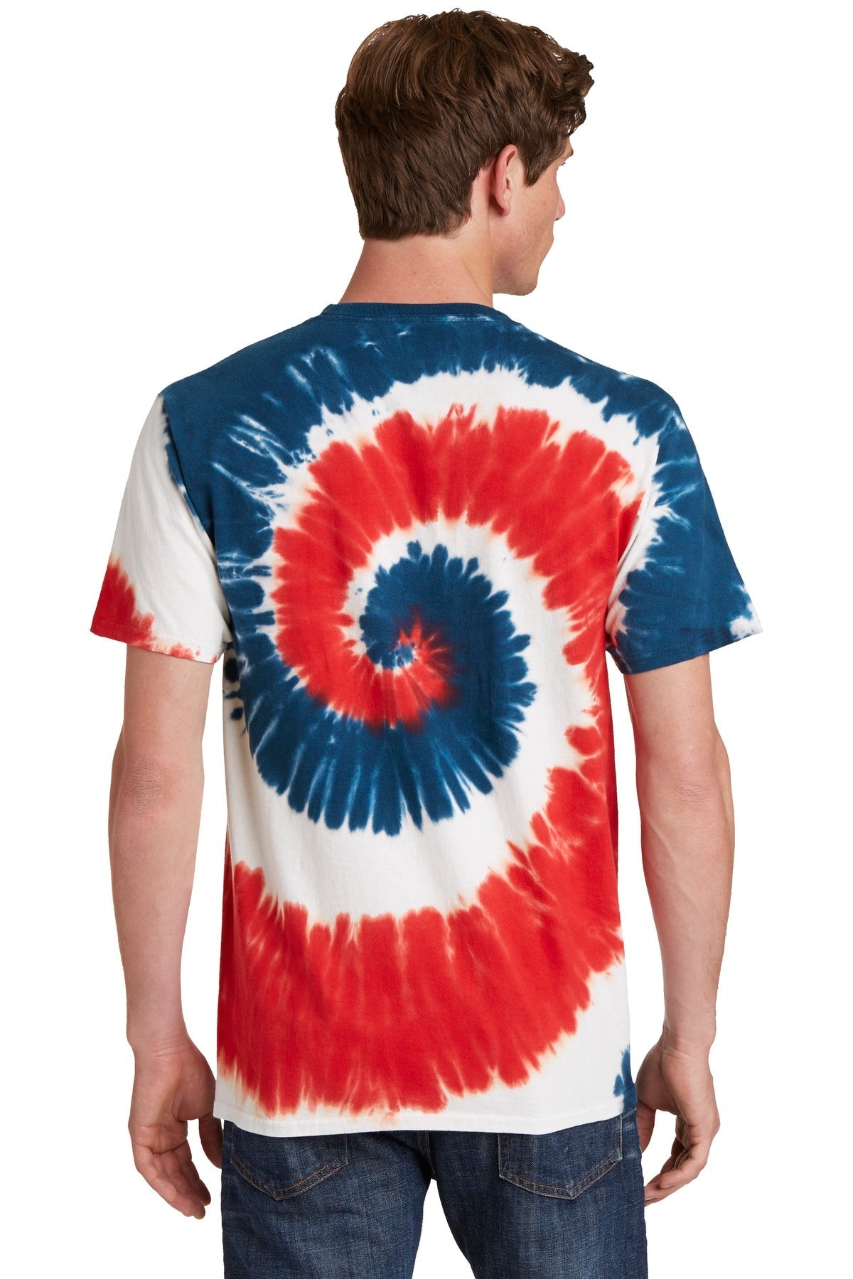 Port & Company® - Tie-Dye Tee. PC147 [USA Rainbow] - DFW Impression