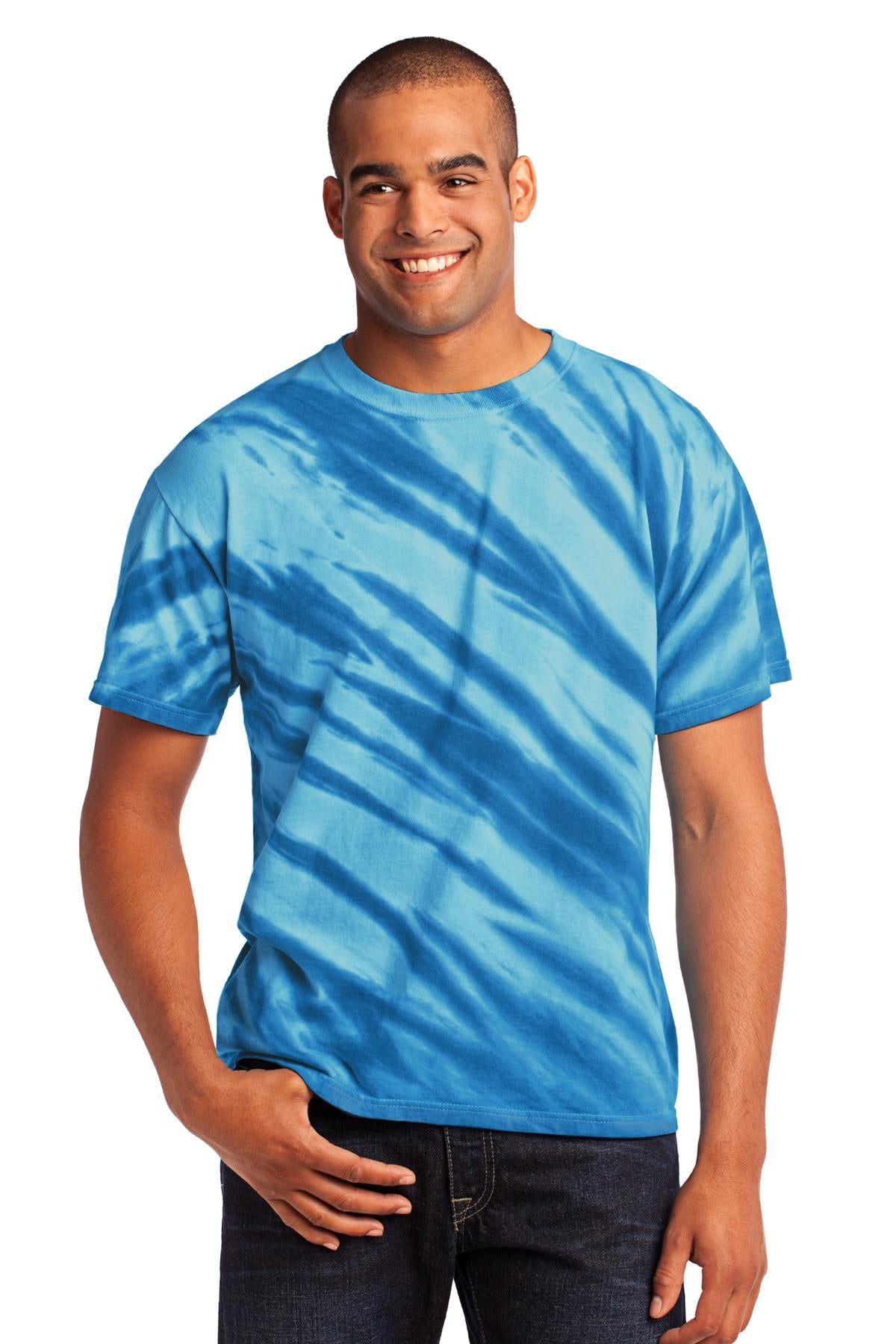 Port & Company® - Tiger Stripe Tie-Dye Tee. PC148 - DFW Impression