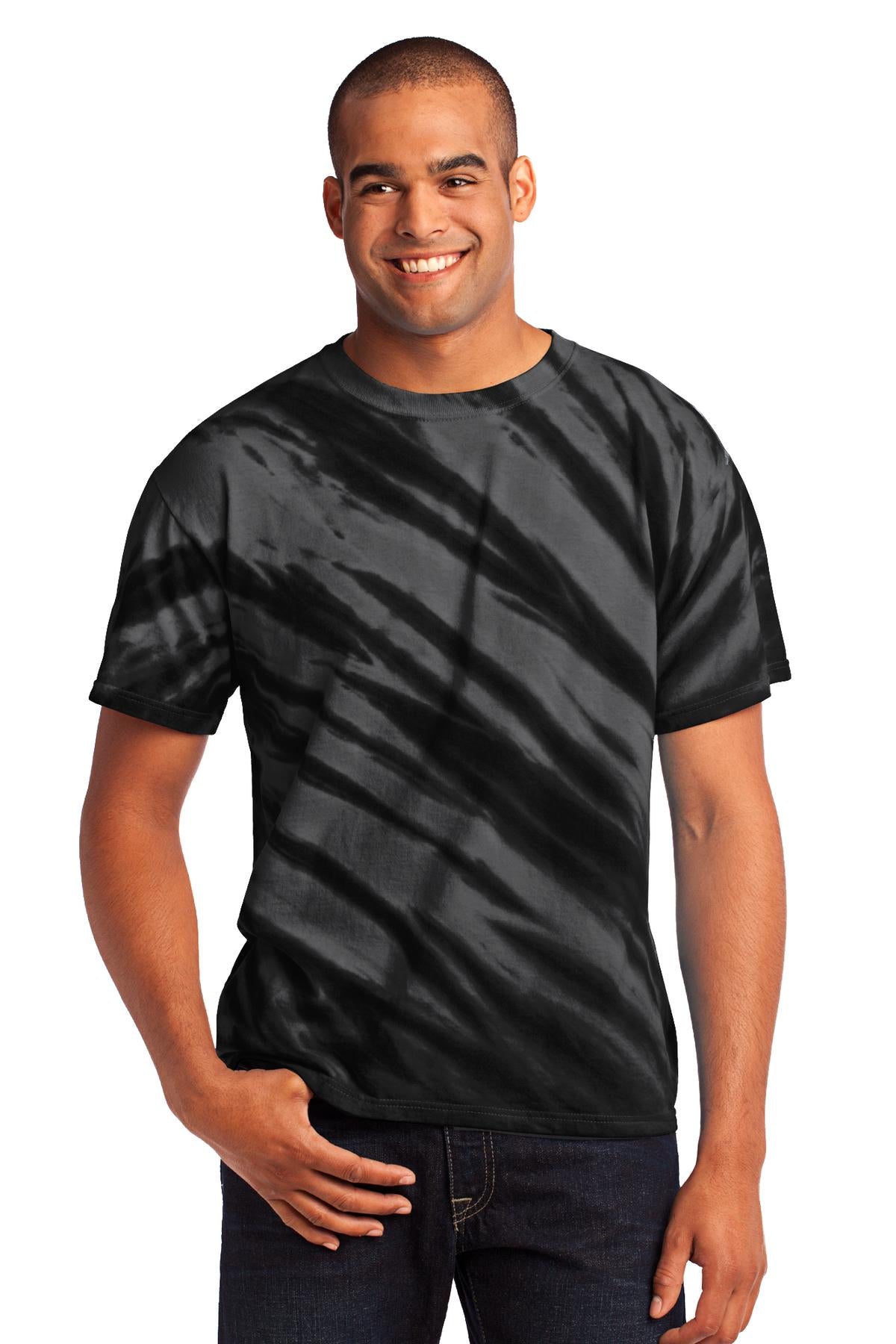 Port & Company® - Tiger Stripe Tie-Dye Tee. PC148 - DFW Impression