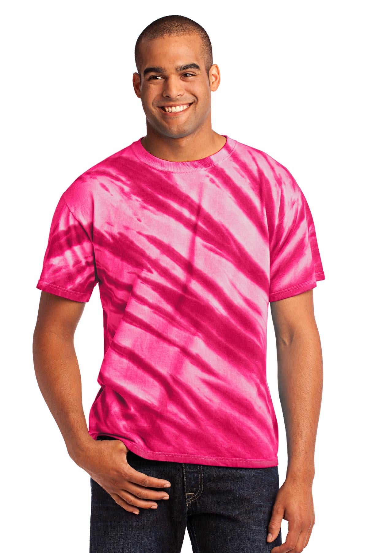 Port & Company® - Tiger Stripe Tie-Dye Tee. PC148 - DFW Impression