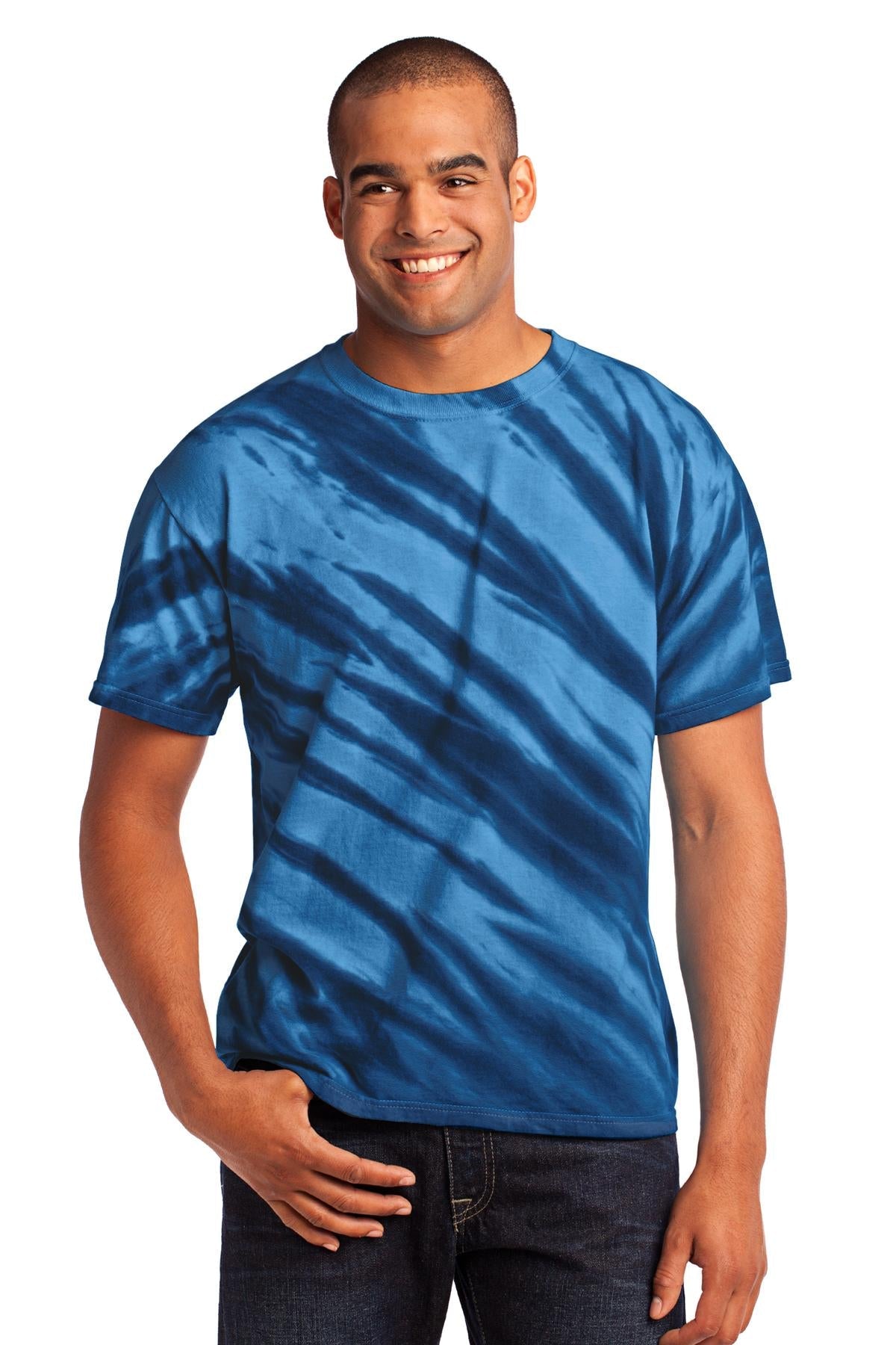 Port & Company® - Tiger Stripe Tie-Dye Tee. PC148 - DFW Impression