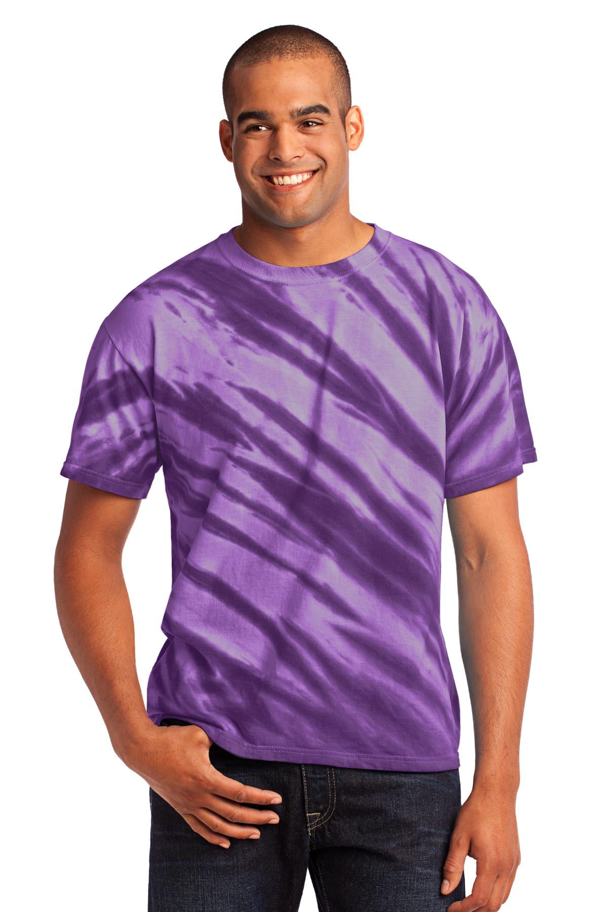 Port & Company® - Tiger Stripe Tie-Dye Tee. PC148 - DFW Impression