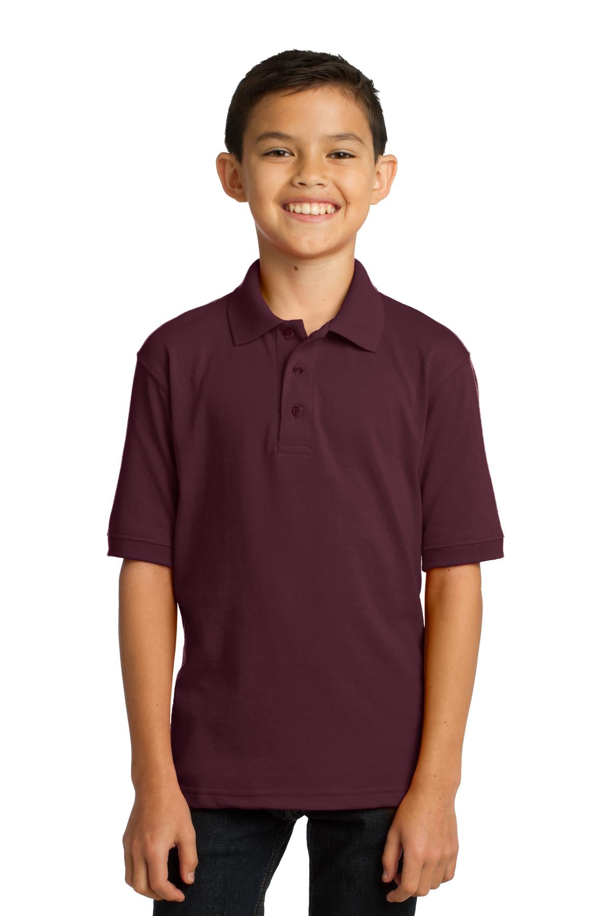 Port & Company® Youth Core Blend Jersey Knit Polo. KP55Y - DFW Impression