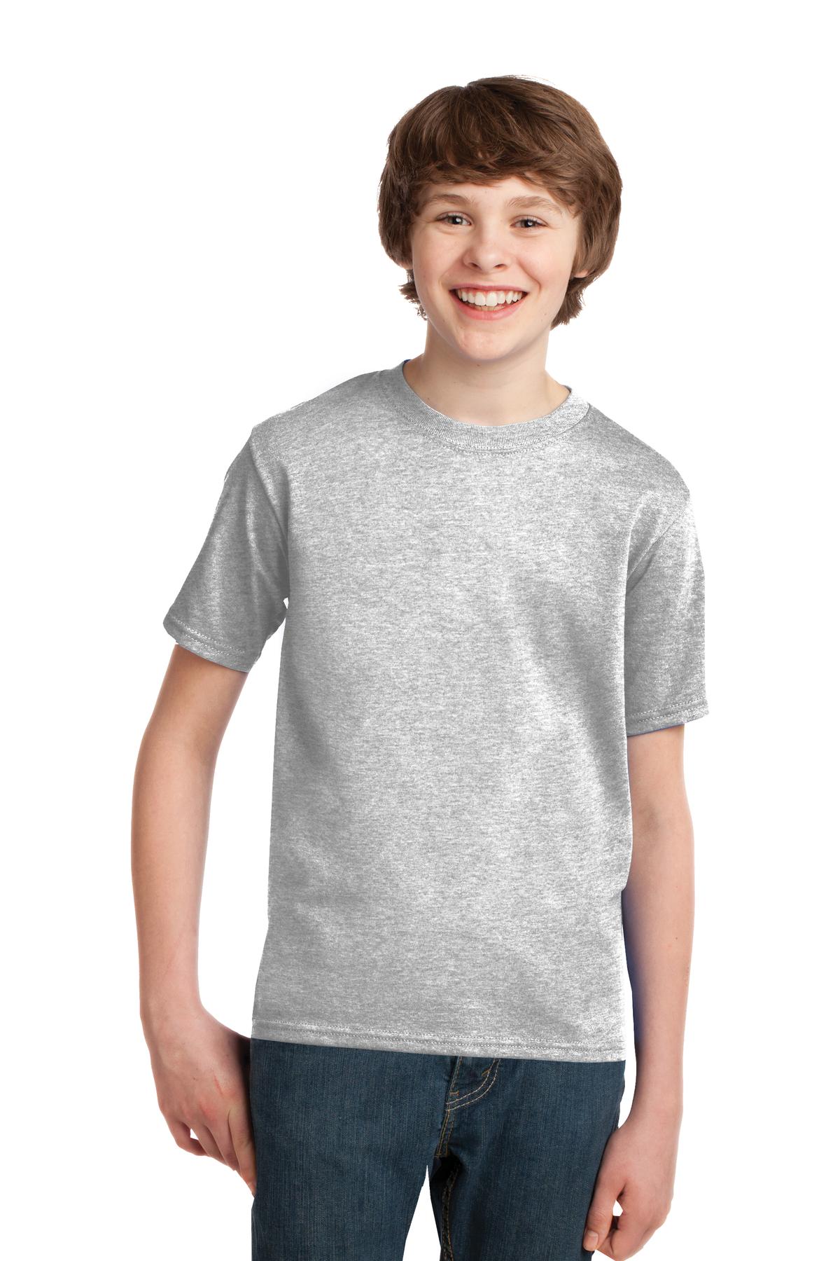 Port & Company® - Youth Essential Tee. PC61Y [Ash] - DFW Impression