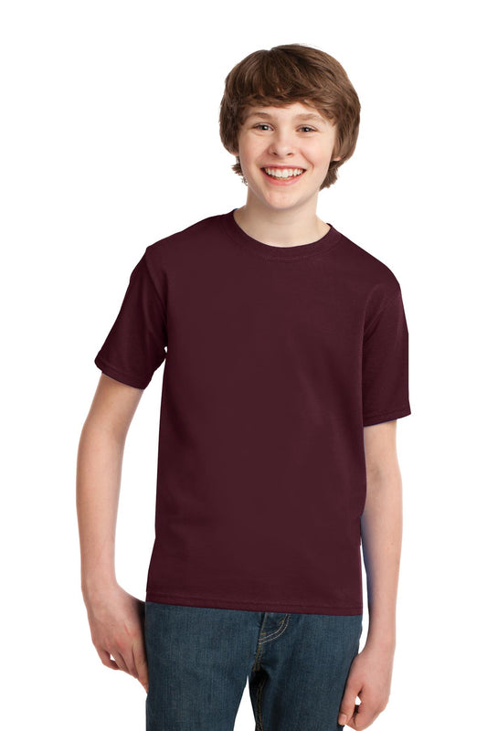 Port & Company® - Youth Essential Tee. PC61Y [Athletic Maroon] - DFW Impression