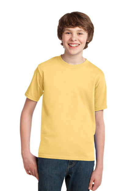 Port & Company® - Youth Essential Tee. PC61Y [Daffodil Yellow] - DFW Impression