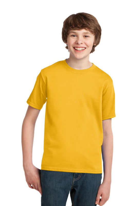 Port & Company® - Youth Essential Tee. PC61Y [Lemon Yellow] - DFW Impression