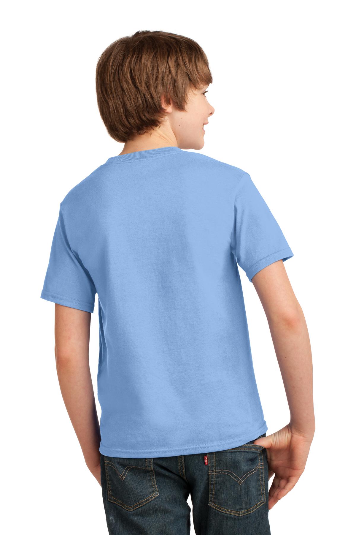 Port & Company® - Youth Essential Tee. PC61Y [Light Blue] - DFW Impression