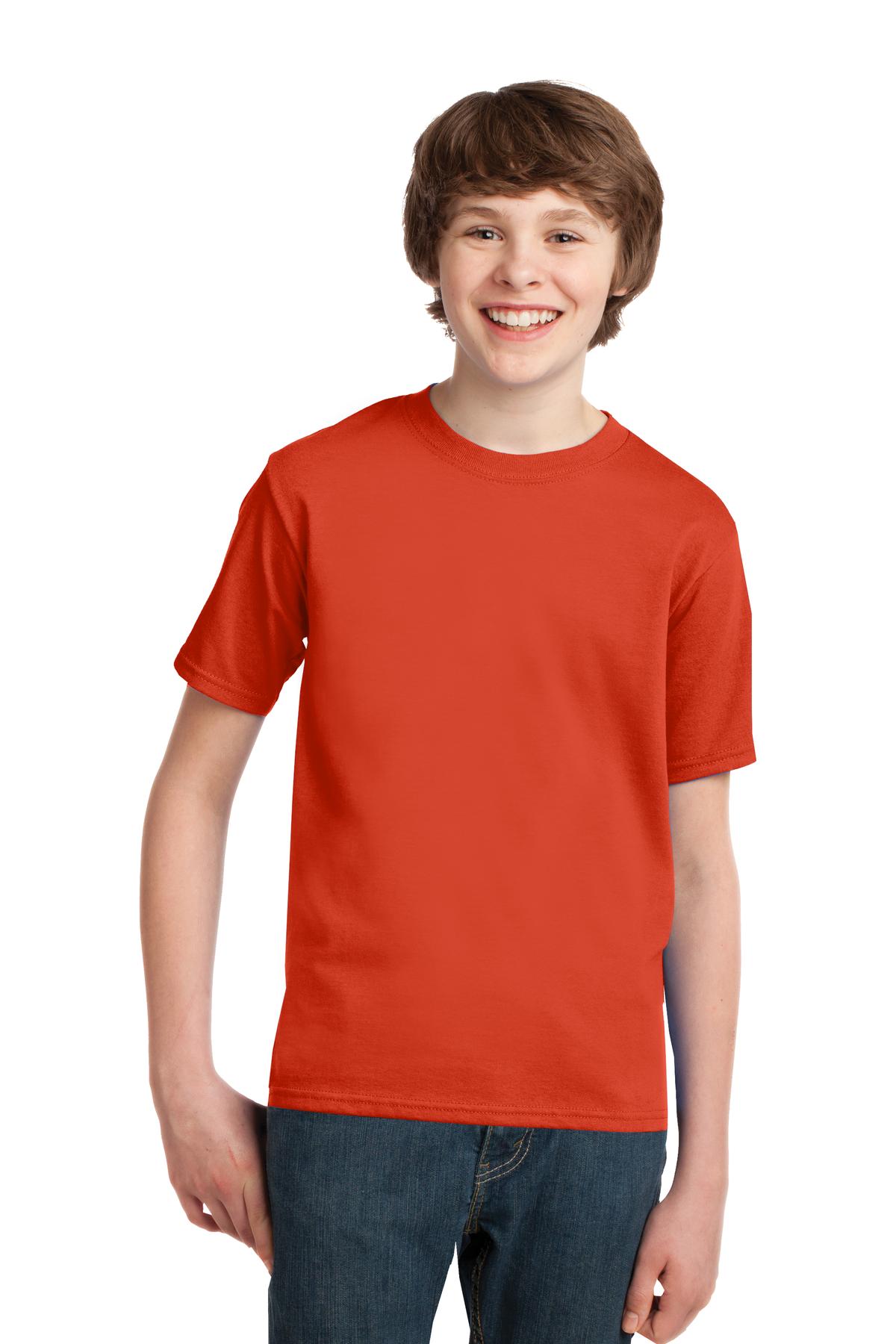 Port & Company® - Youth Essential Tee. PC61Y [Orange] - DFW Impression