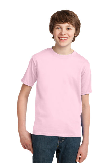 Port & Company® - Youth Essential Tee. PC61Y [Pale Pink] - DFW Impression