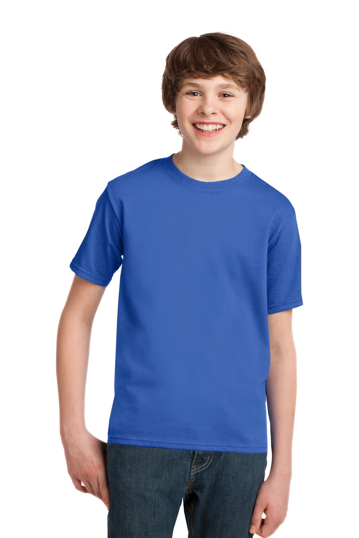 Port & Company® - Youth Essential Tee. PC61Y [Royal] - DFW Impression