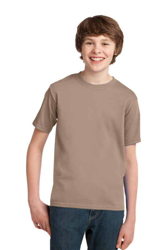 Port & Company® - Youth Essential Tee. PC61Y [Sand] - DFW Impression