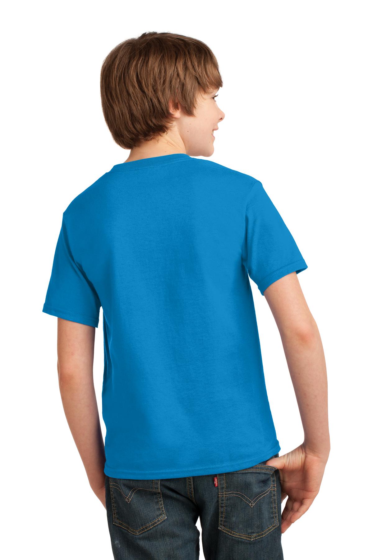 Port & Company® - Youth Essential Tee. PC61Y [Sapphire] - DFW Impression