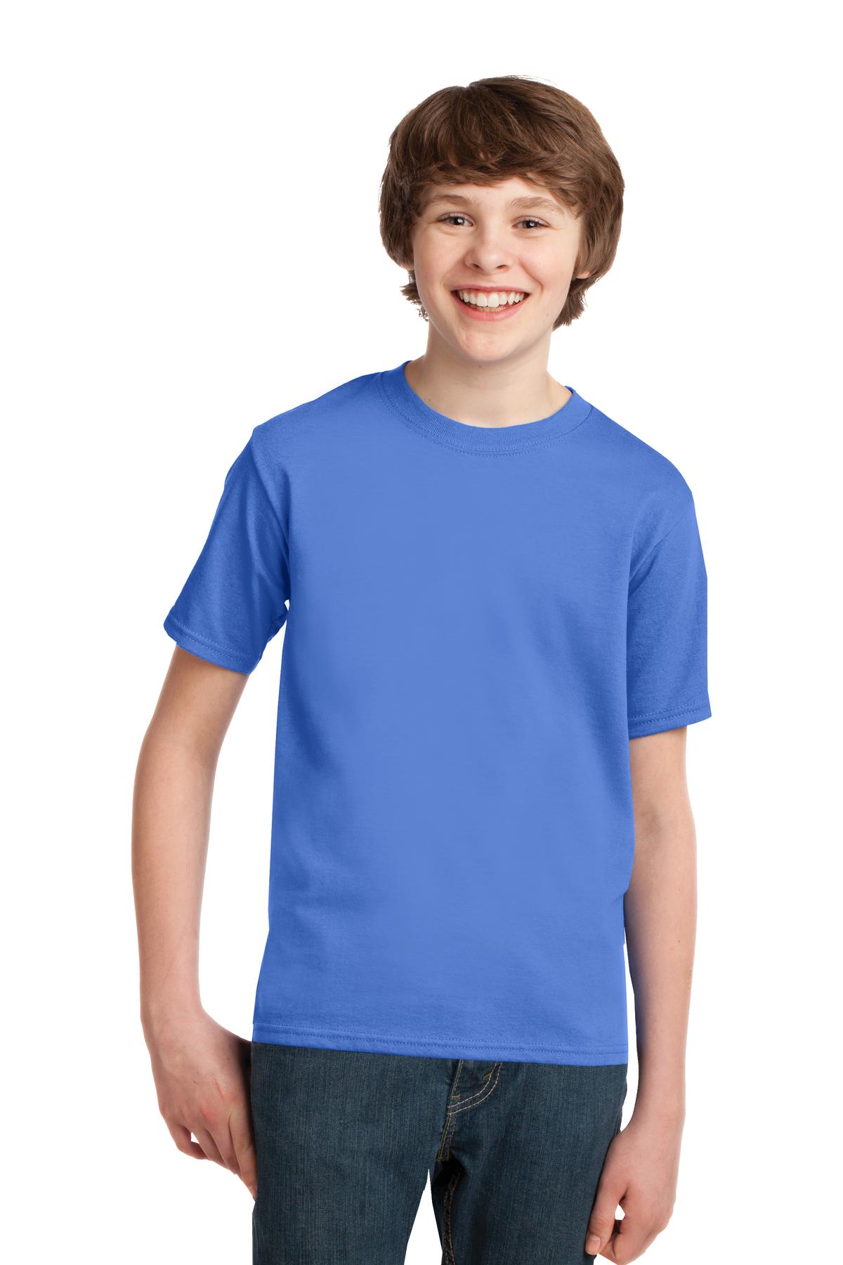 Port & Company® - Youth Essential Tee. PC61Y [Ultramarine Blue] - DFW Impression