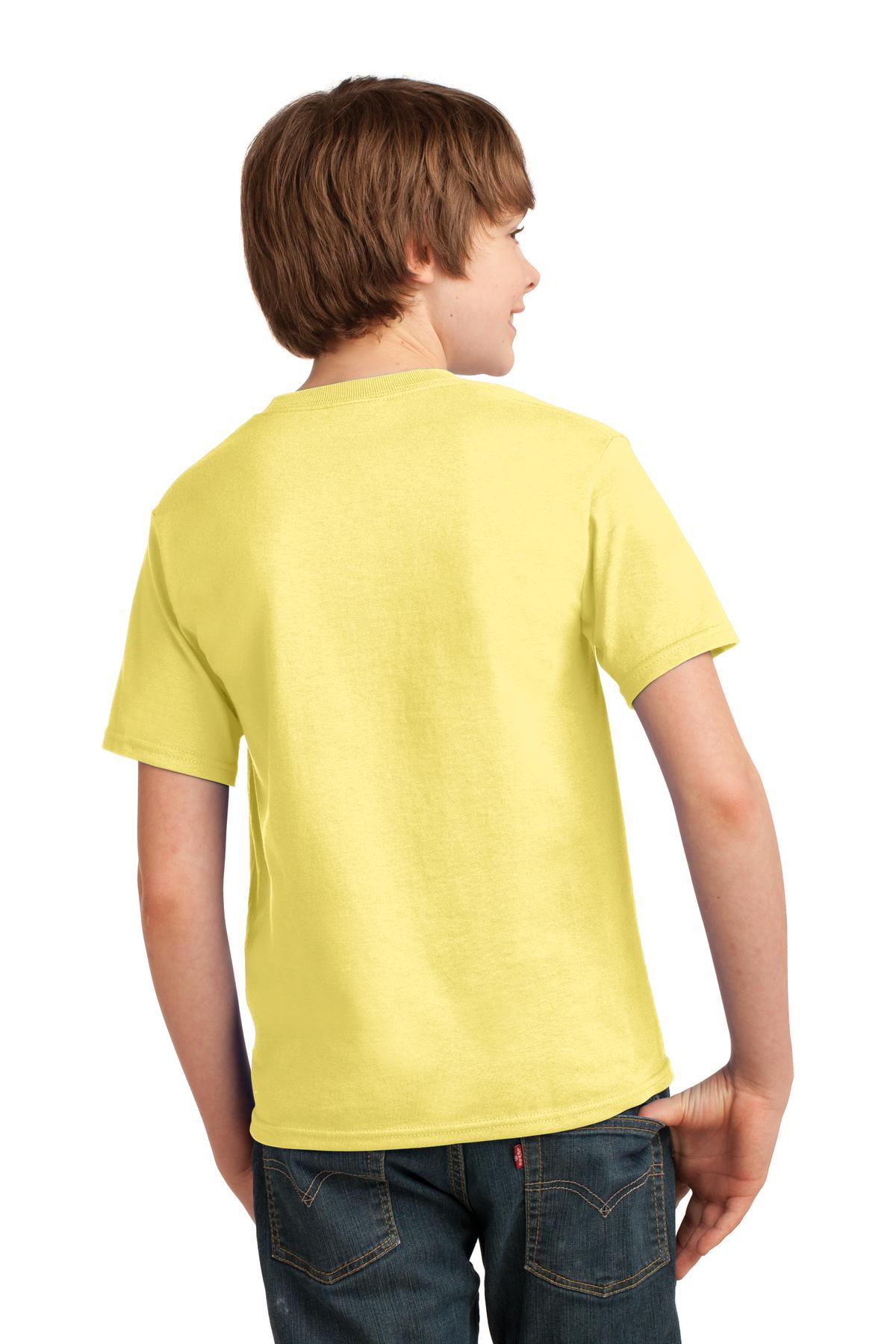 Port & Company® - Youth Essential Tee. PC61Y [Yellow] - DFW Impression