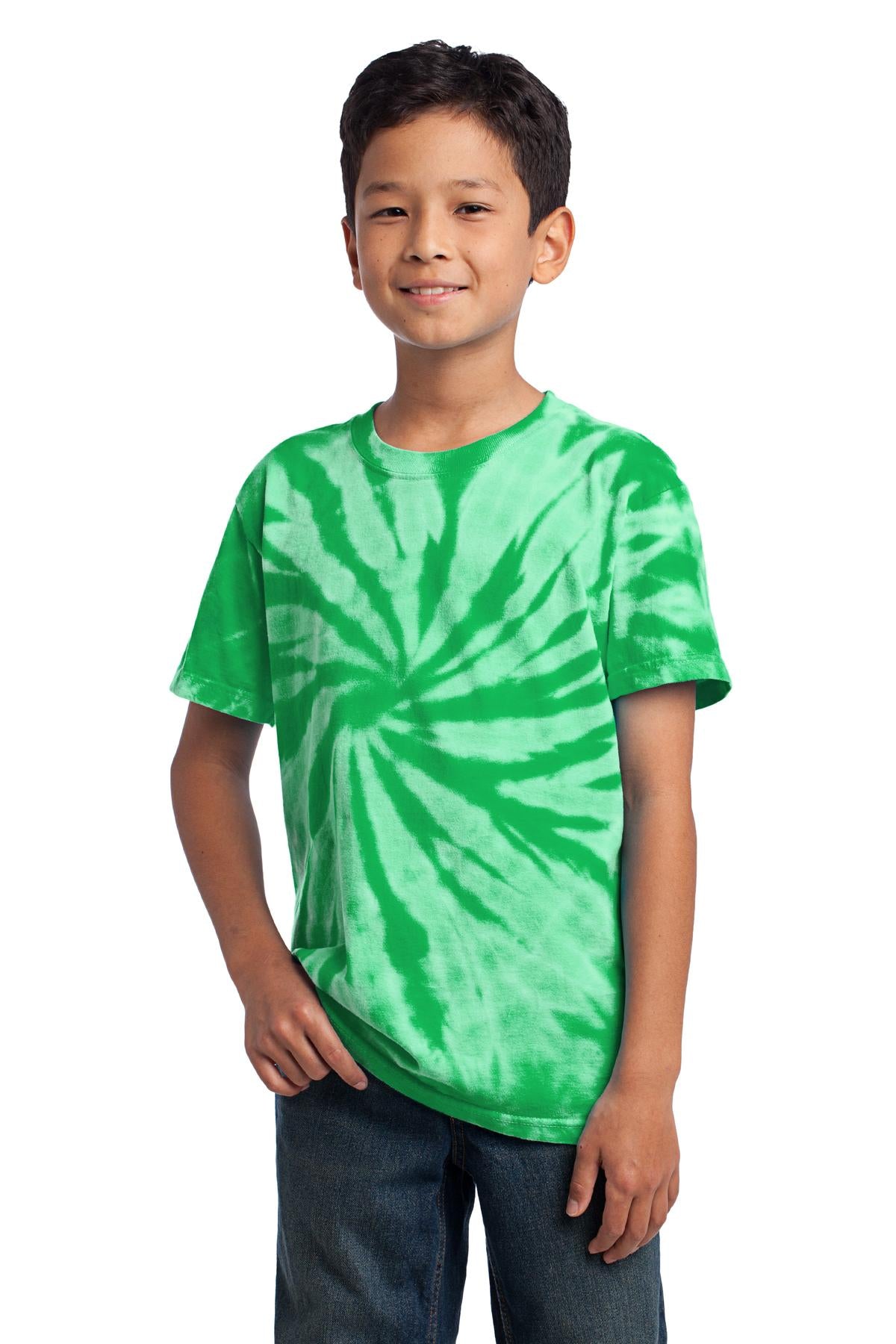 Port & Company® - Youth Tie-Dye Tee. PC147Y [Kelly] - DFW Impression