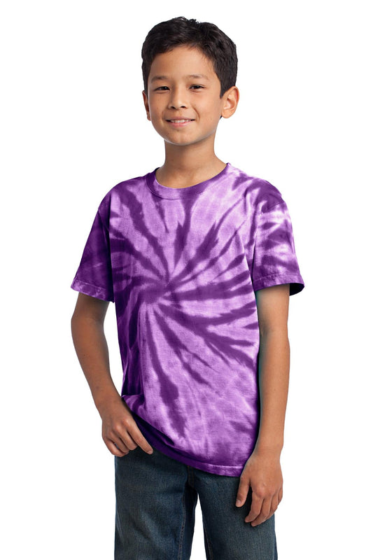 Port & Company® - Youth Tie-Dye Tee. PC147Y [Purple] - DFW Impression