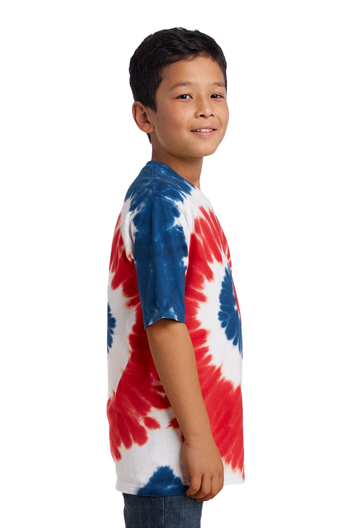 Port & Company® - Youth Tie-Dye Tee. PC147Y [USA Rainbow] - DFW Impression