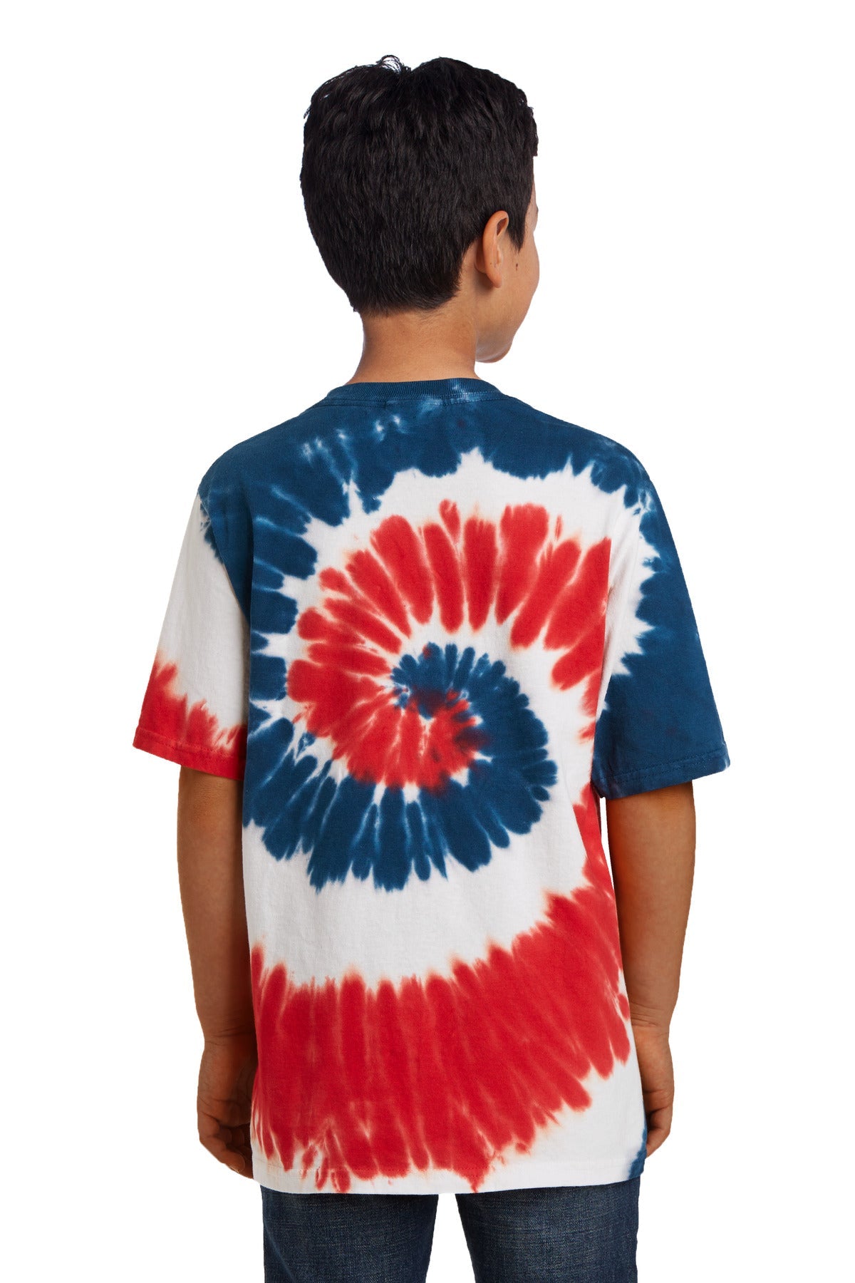 Port & Company® - Youth Tie-Dye Tee. PC147Y [USA Rainbow] - DFW Impression