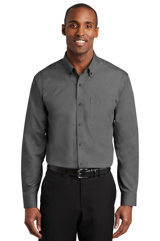 Red House® Tall Nailhead Non-Iron Shirt. TLRH370 - DFW Impression