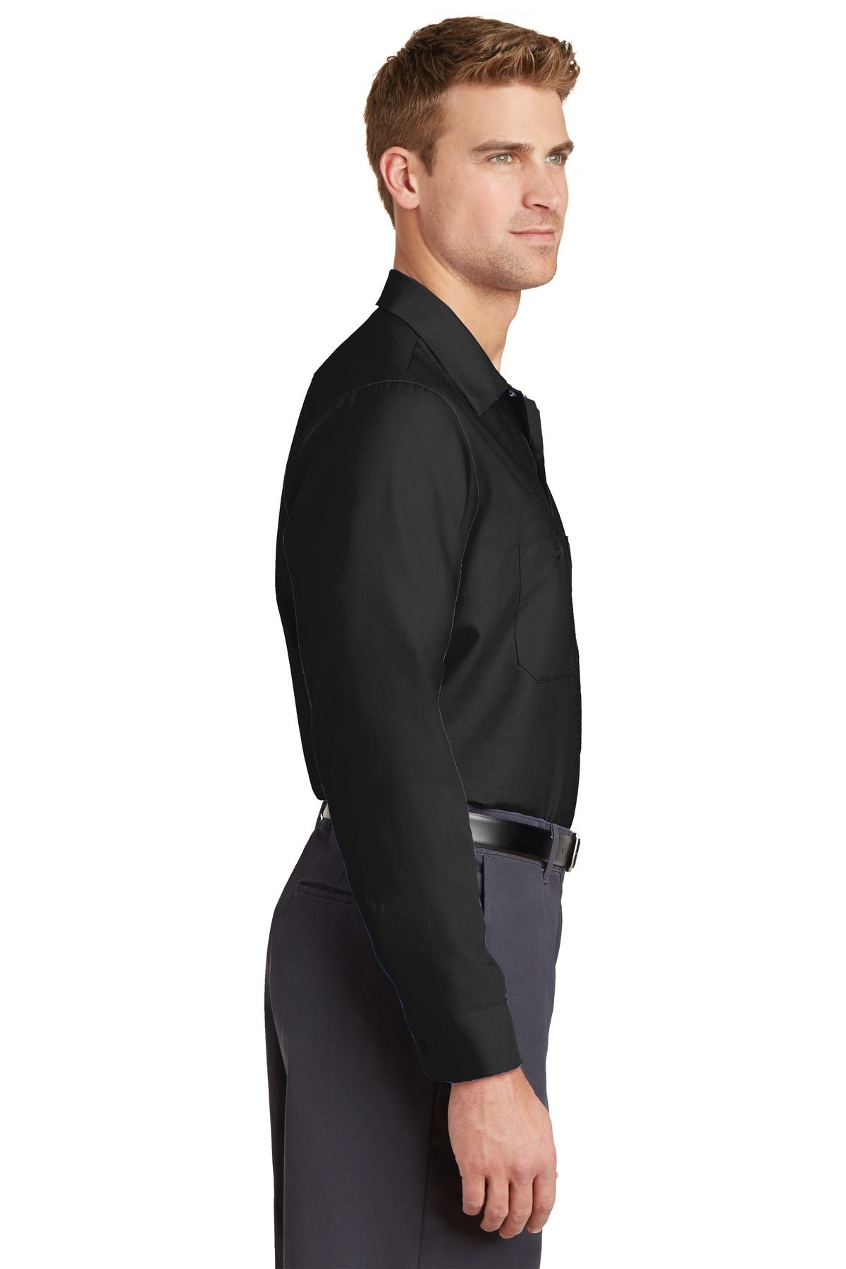 Red Kap® Long Sleeve Industrial Work Shirt. SP14 - DFW Impression