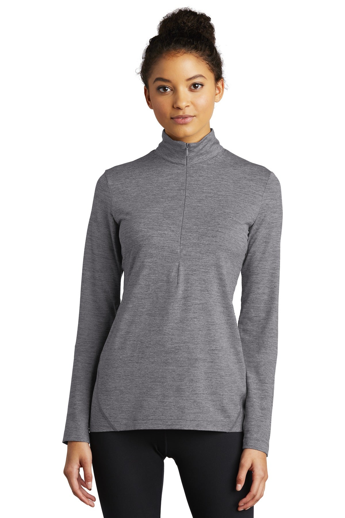 Sport-Tek® Ladies Exchange 1.5 Long Sleeve 1/2-Zip LST711 - DFW Impression