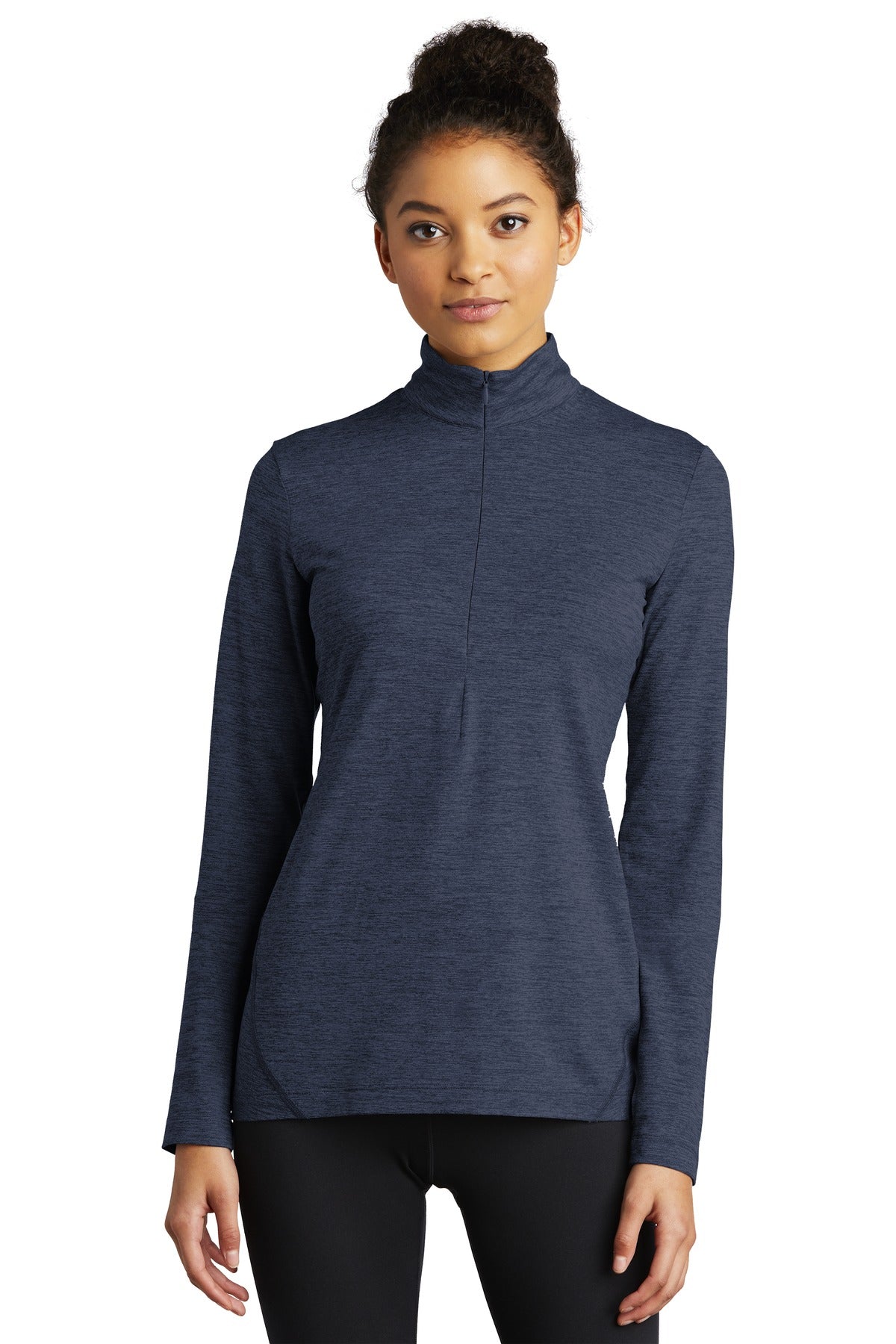 Sport-Tek® Ladies Exchange 1.5 Long Sleeve 1/2-Zip LST711 - DFW Impression